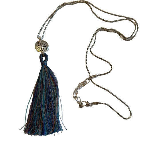 Brighton Jewelry -Ferrara Tassel Necklace - Picture 1 of 10